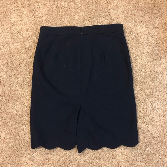 J.Crew Scalloped Skirt - Picture 2 of 2